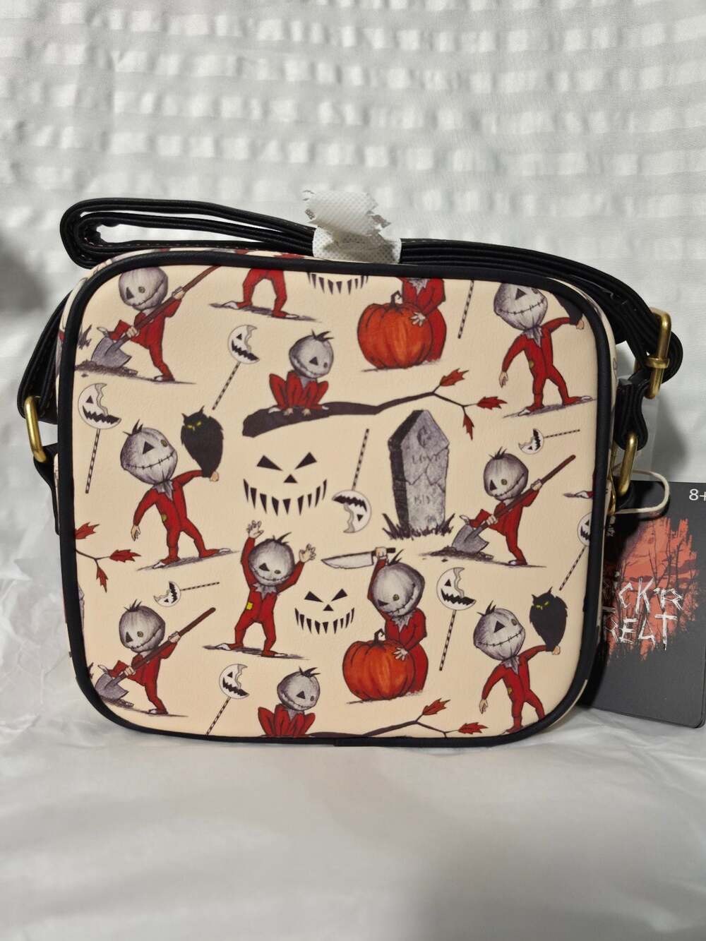 Loungefly Trick 'r Treat Sam Allover Print Crossbody Bag